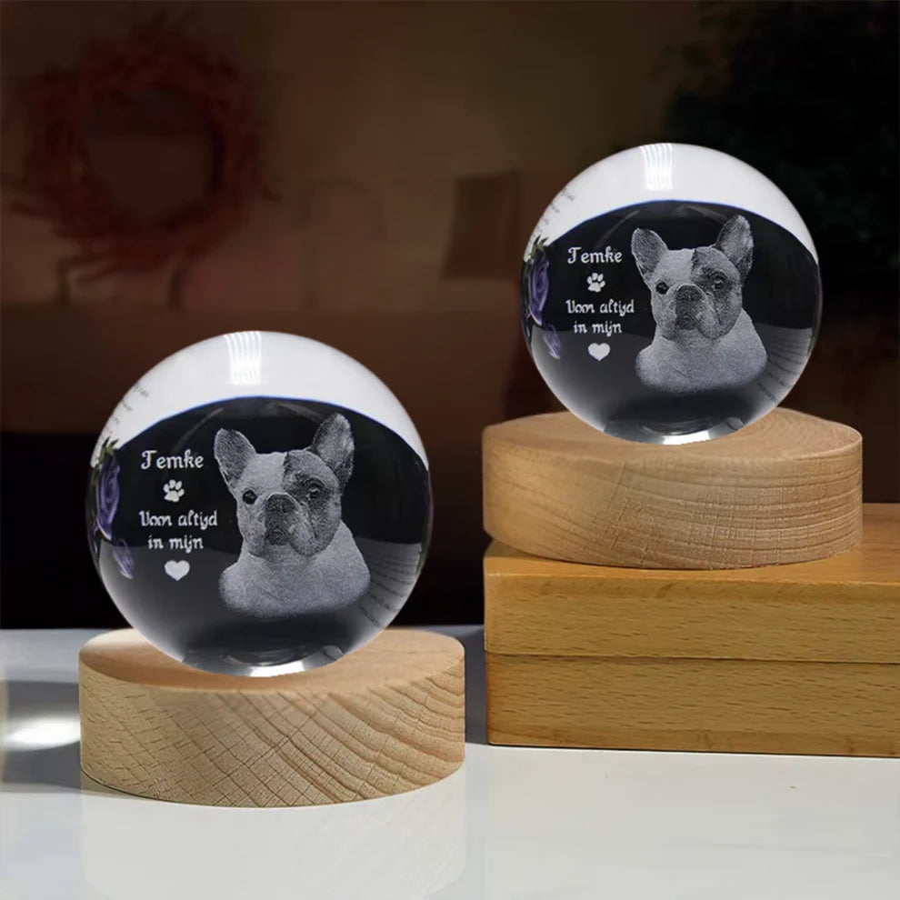 Esfera de Cristal Personalizada