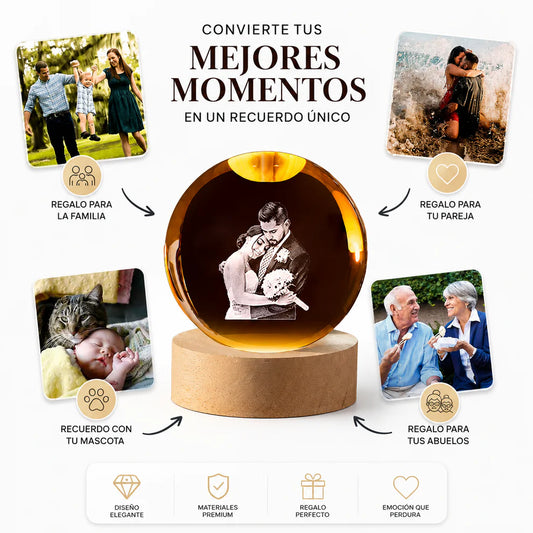 Esfera de Cristal Personalizada