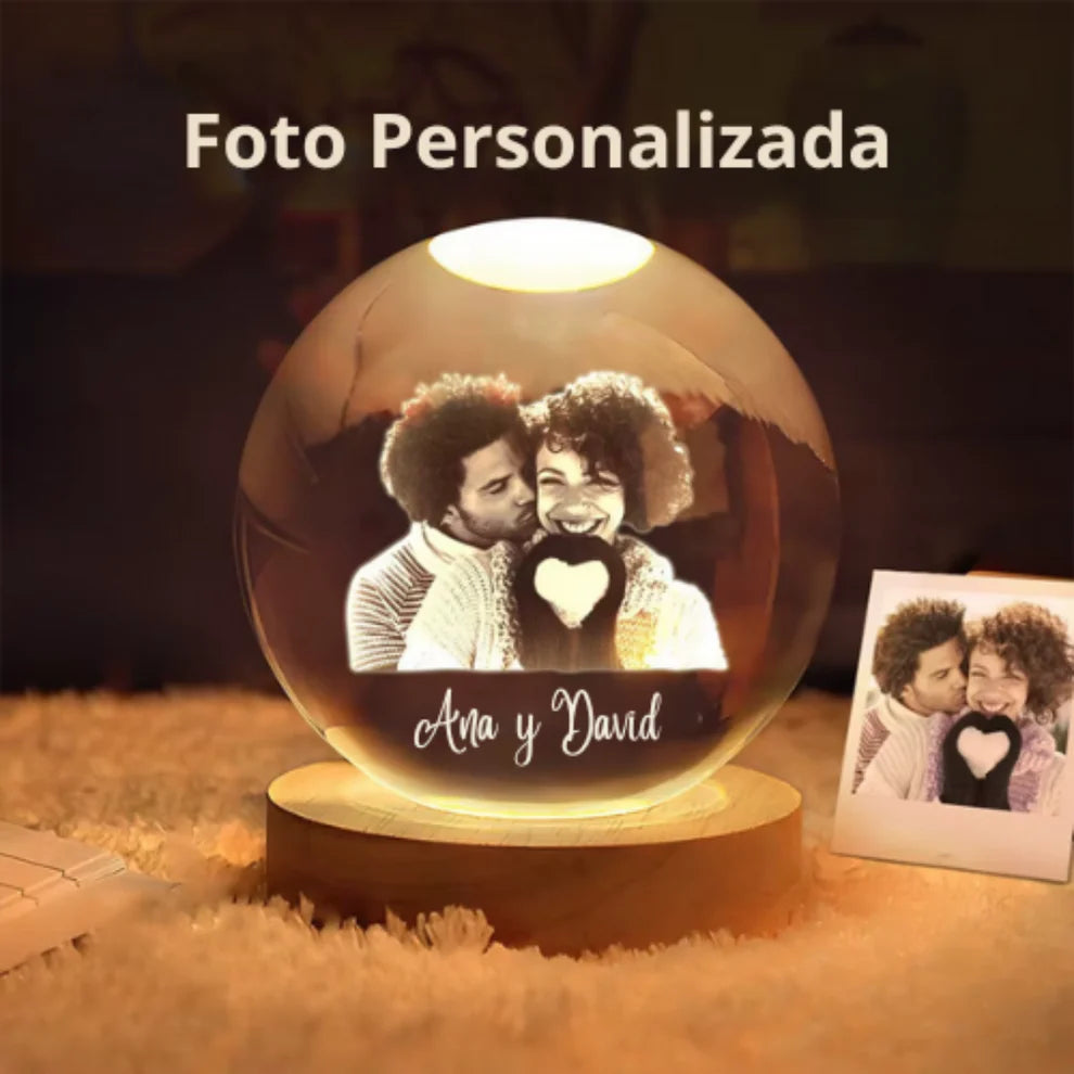 Esfera de Cristal Personalizada