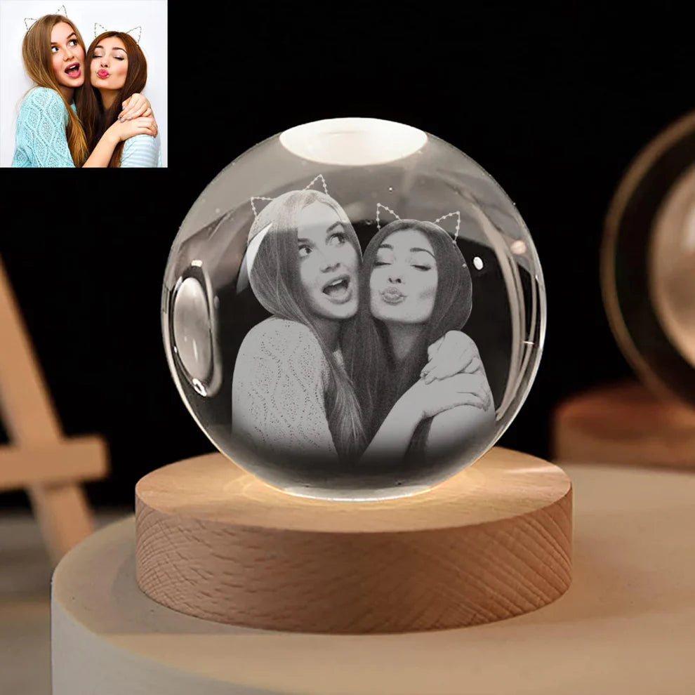 Esfera de Cristal Personalizada